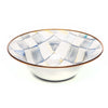 Mackenzie-Childs Sterling Check Enamel Breakfast Bowl