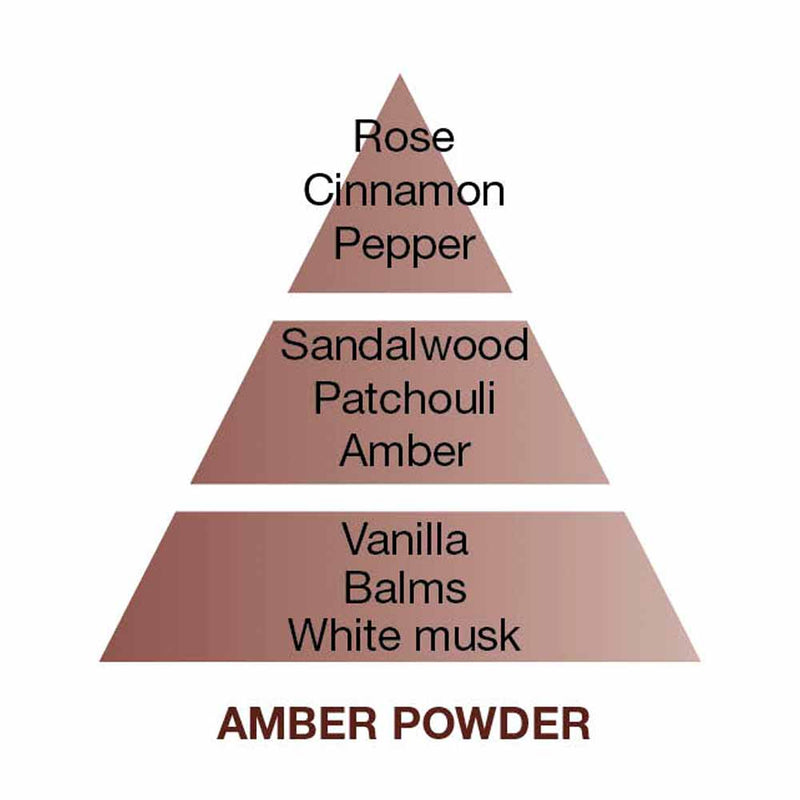 Maison Berger Amber Powder Perfume Notes