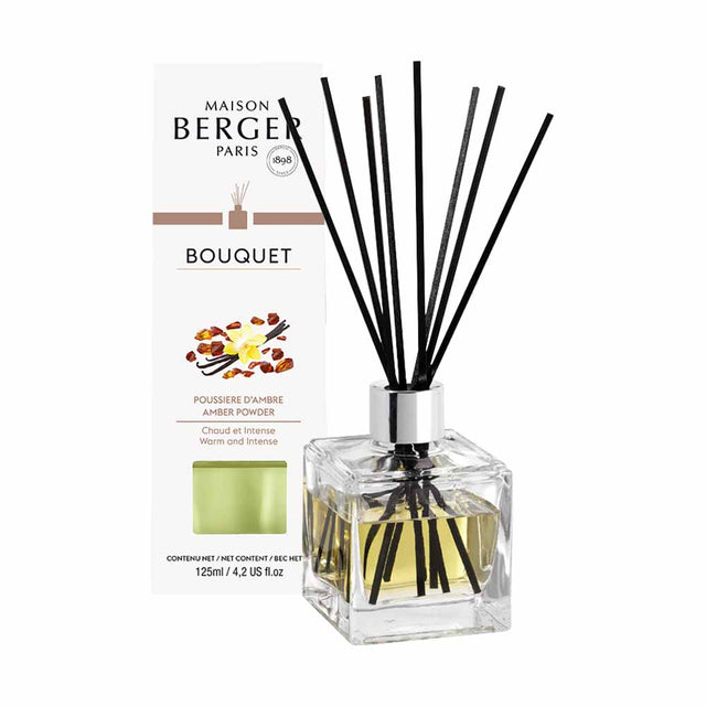 Maison Berger Amber Powder Bouquet in Diffuser Cube