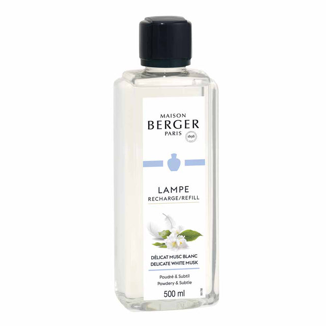 Maison Berger Delicate White Musk 500ml Lamp Refill