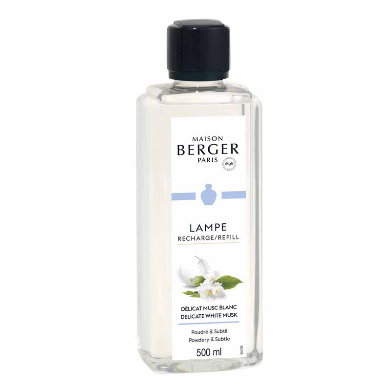 Maison Berger Delicate White Musk 500ml Lamp Refill