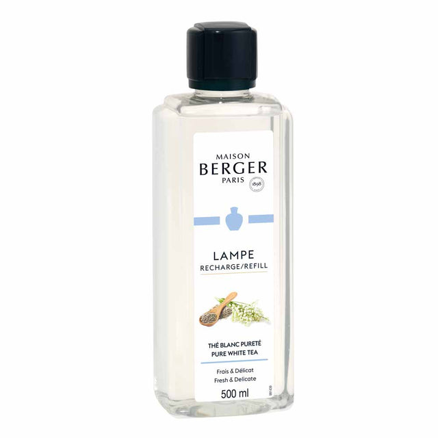Maison Berger Pure White Tea 500ml Lamp Refill
