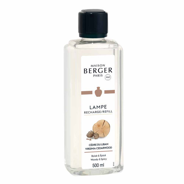 Maison Berger Virginia Cedarwood 500ml Lamp Refill