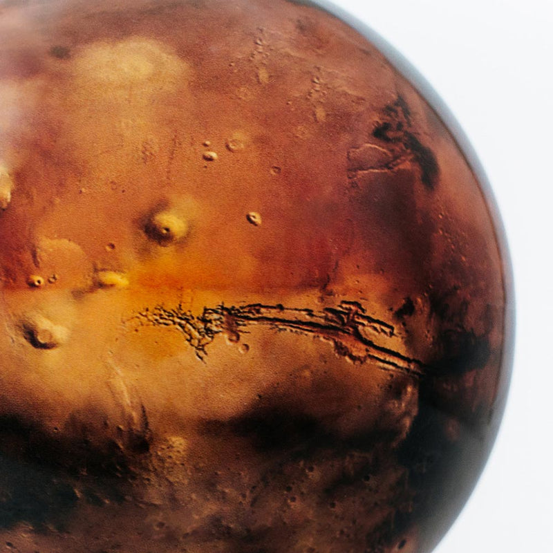 Mars Mova Globe 4.5 inch - Close up