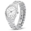 Swarovski Matrix date watch, Swiss Made, Metal bracelet, Silver Tone, Stainless steel