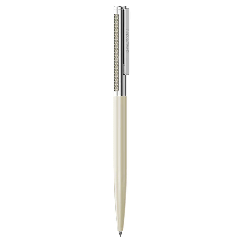 Swarovski Matrix Tennis ballpoint pen, Brown, Gold-tone plated