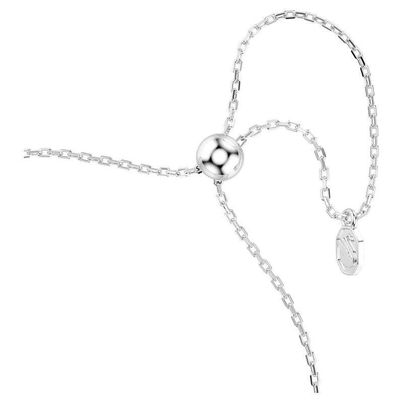 Swarovski Mesmera bracelet, Marquise cut, White, Rhodium plated