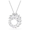 Swarovski Mesmera pendant, Marquise cut, White, Rhodium plated