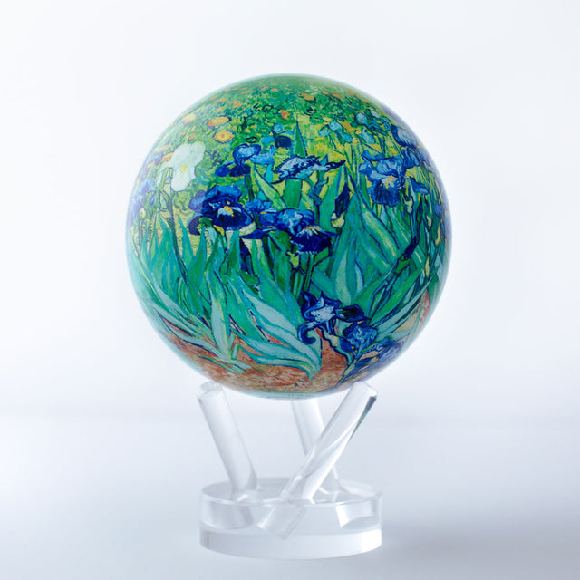 MOVA Van Gogh Irises 4.5 Inch Globe