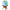 MOVA Blue with Relief Map Gloss Finish 6 Inch Globe