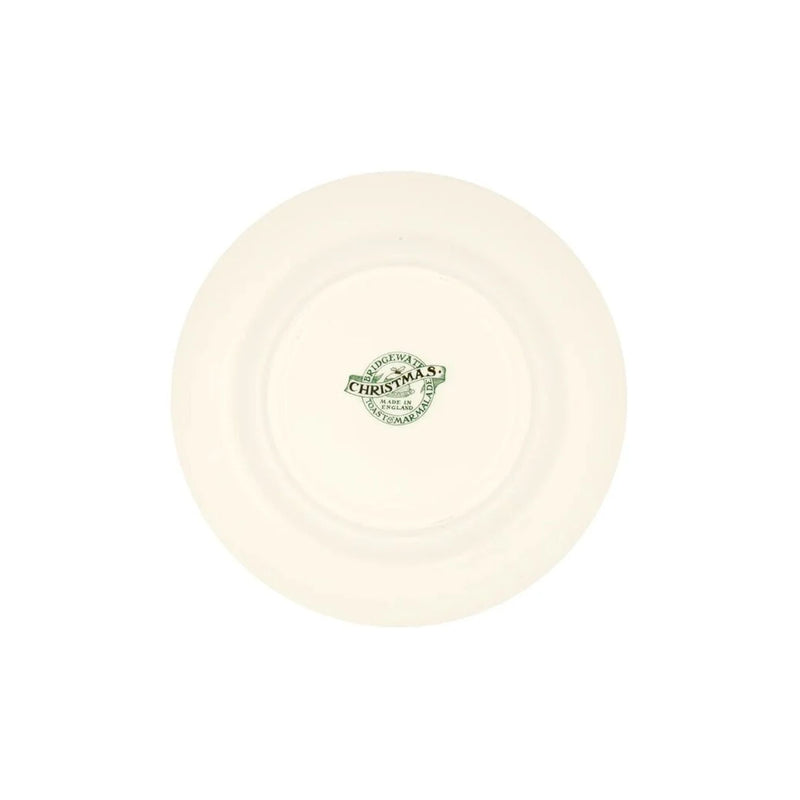 Emma Bridgewater Christmas Toast & Marmalade Mince Pies Medium Dinner Plate, 8.5 Inch