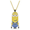 Swarovski Minions Kevin pendant Pavé, Multicolored, Gold-tone plated