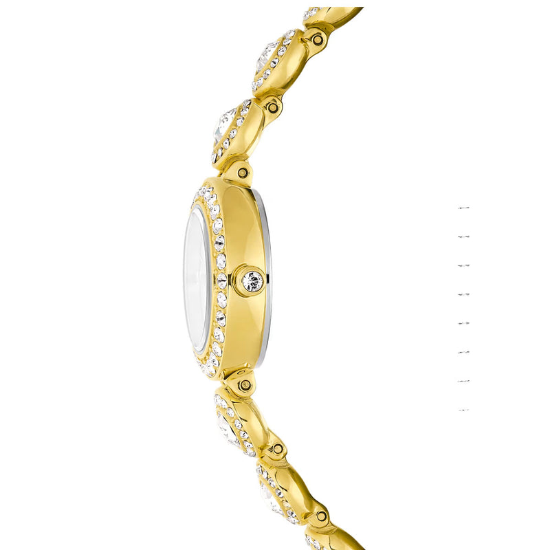 Swarovski Una Angelic watch, Crystal bracelet, Gold tone, Gold-tone finish