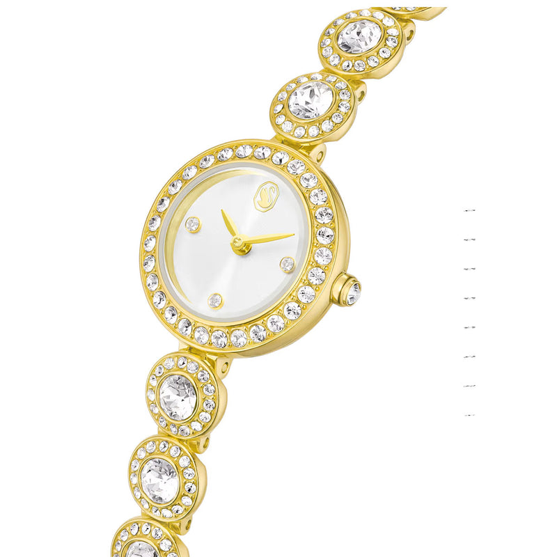 Swarovski Una Angelic watch, Crystal bracelet, Gold tone, Gold-tone finish