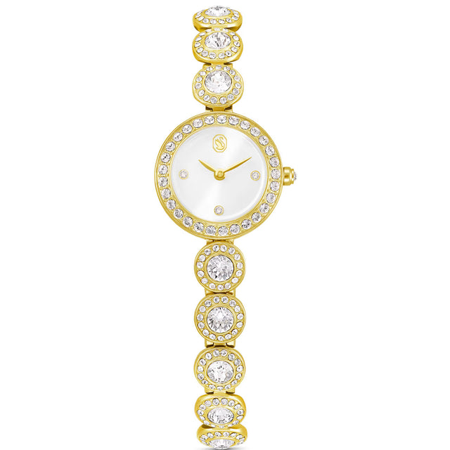 Swarovski Una Angelic watch, Crystal bracelet, Gold tone, Gold-tone finish