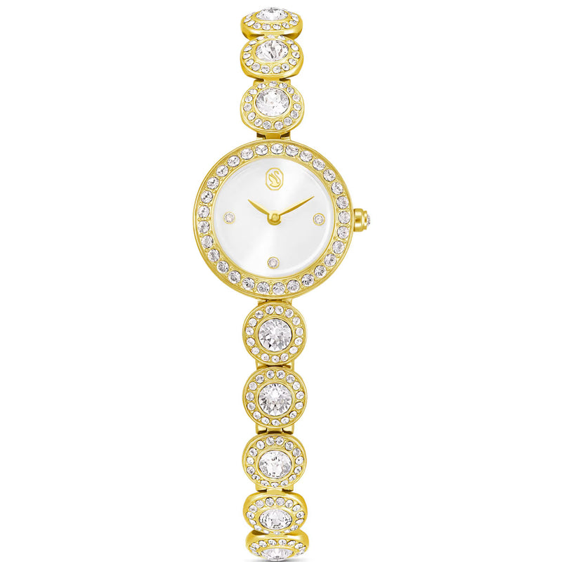 Swarovski Una Angelic watch, Crystal bracelet, Gold tone, Gold-tone finish