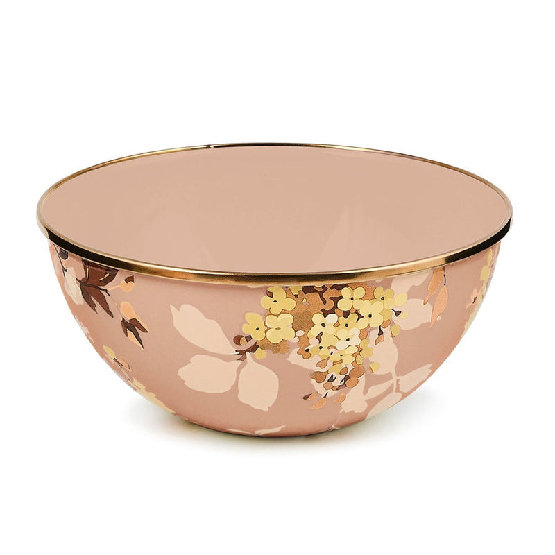 Mackenzie-Childs Wild Rose Mauve Small Everyday Bowl
