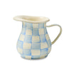 Mackenzie-Childs Sky Check Creamer