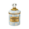 Mackenzie-Childs Sky Check Mini Canister