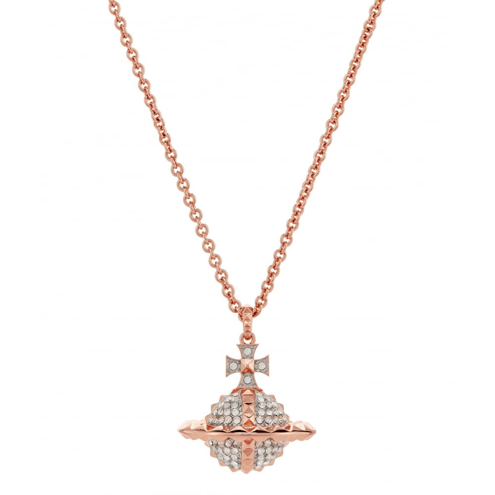 Vivienne Westwood Mayfair Large Orb Pendant, Rose Gold Plated