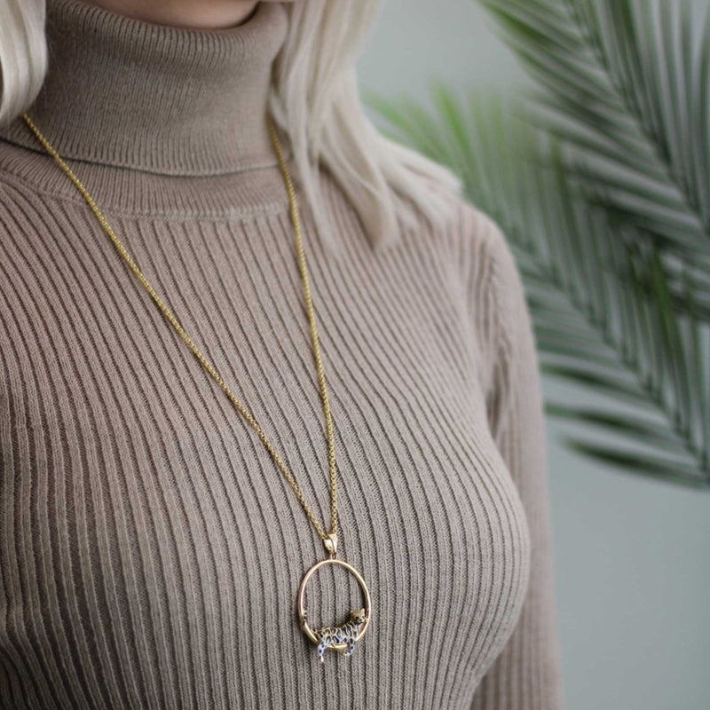 Bill Skinner Leopard Pendant
