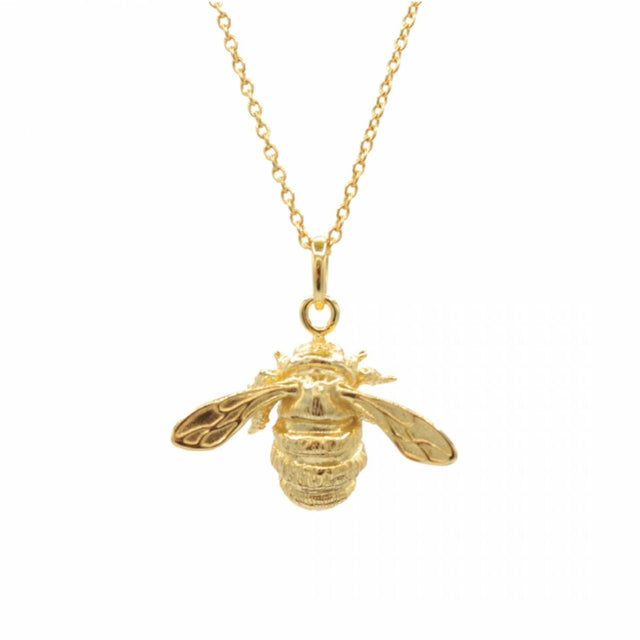 Bill Skinner Bumble Bee Pendant, Gold
