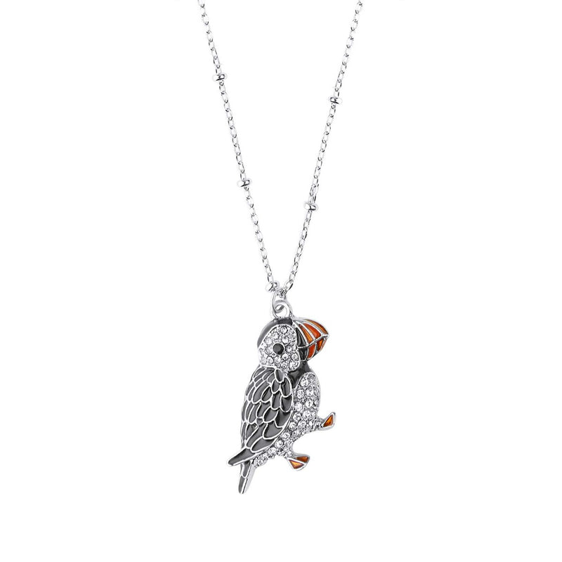 Bill Skinner Puffin Necklace
