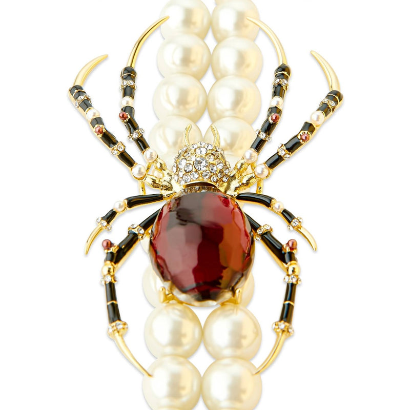 Bill Skinner Spider Statement Necklace