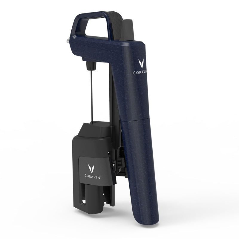 Coravin Timeless Six+ wine preservation device in dark blue