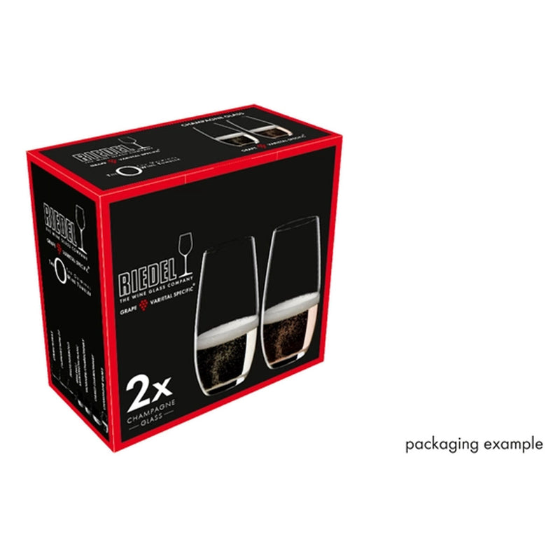 Riedel O Wine Tumbler Champagne Glasses, Set of 8