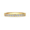 Amori Pave Ring, Gold, Size 6
