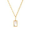 Amori Pearl Necklace, Gold