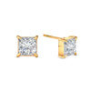 Amori Princess Stud Earrings, Gold