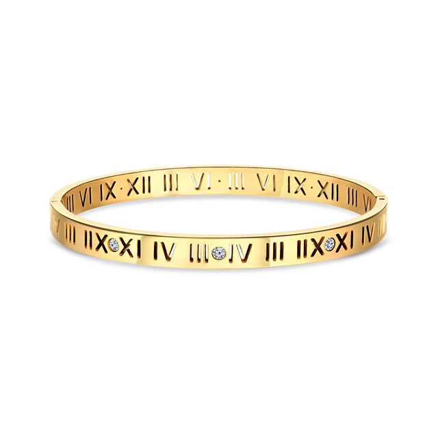 Amori Prophecy Bangle, Gold
