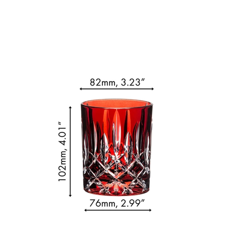 Riedel Laudon Red Tumblers, Set of 4