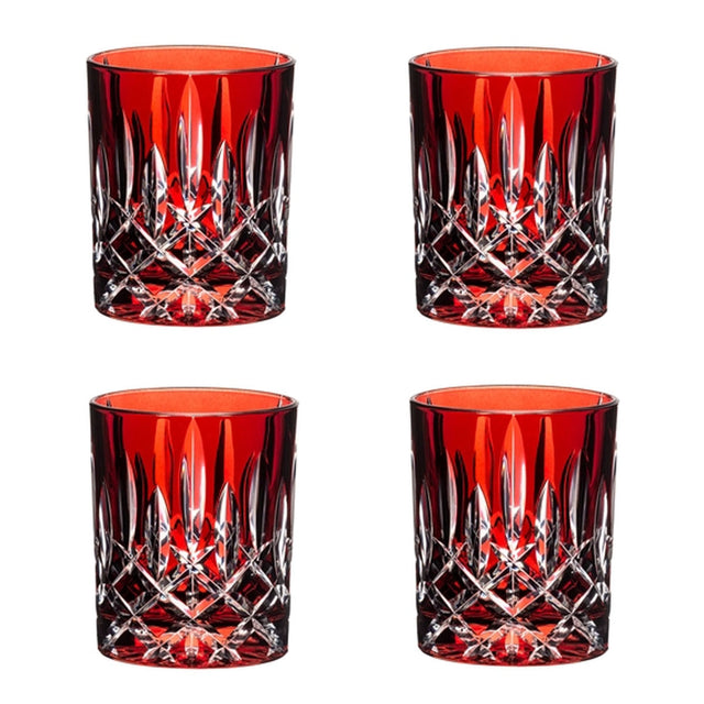 Riedel Laudon Red Tumblers, Set of 4