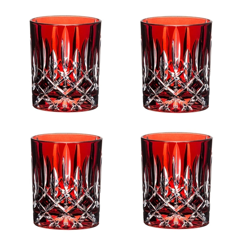 Riedel Laudon Red Tumblers, Set of 4