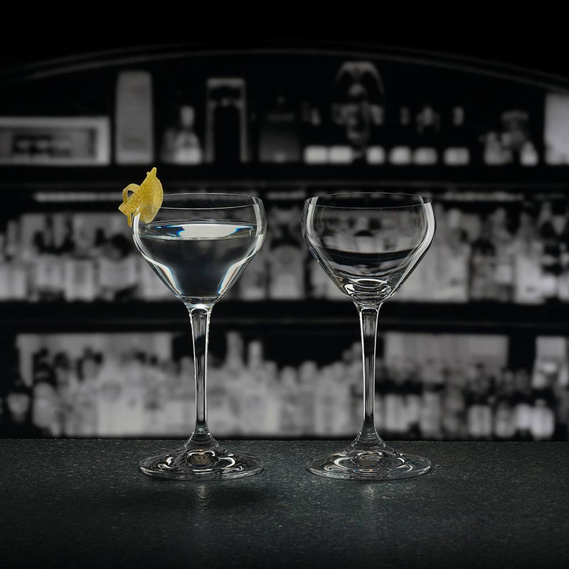Pair of Riedel Drink Specific Nick & Nora Glasses