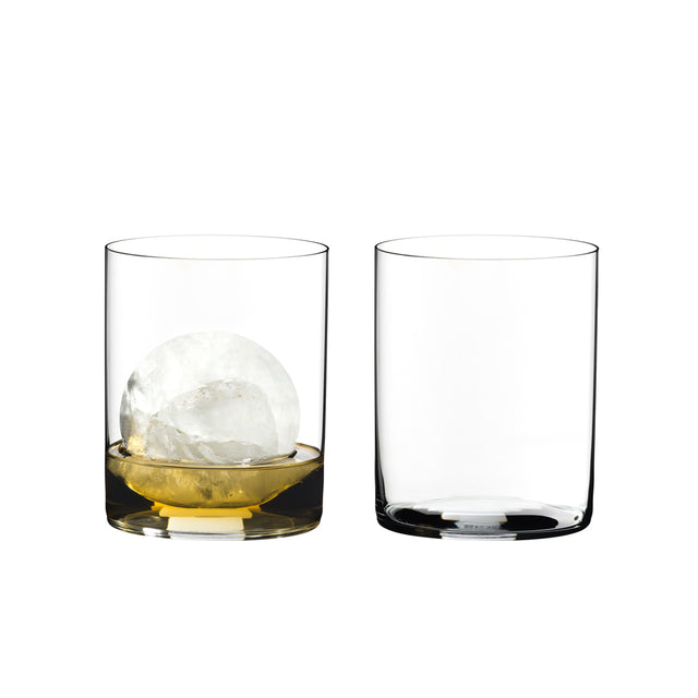 Riedel O Wine Pair of H2O Tumblers Whisky Glasses