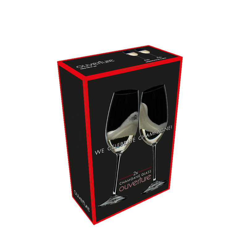 Riedel Ouverture Champagne Glasses, Set of 8