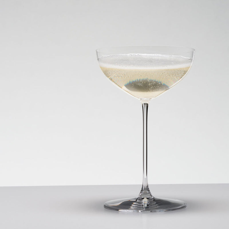 Pair of Riedel Veritas Coupe Cocktail Glasses