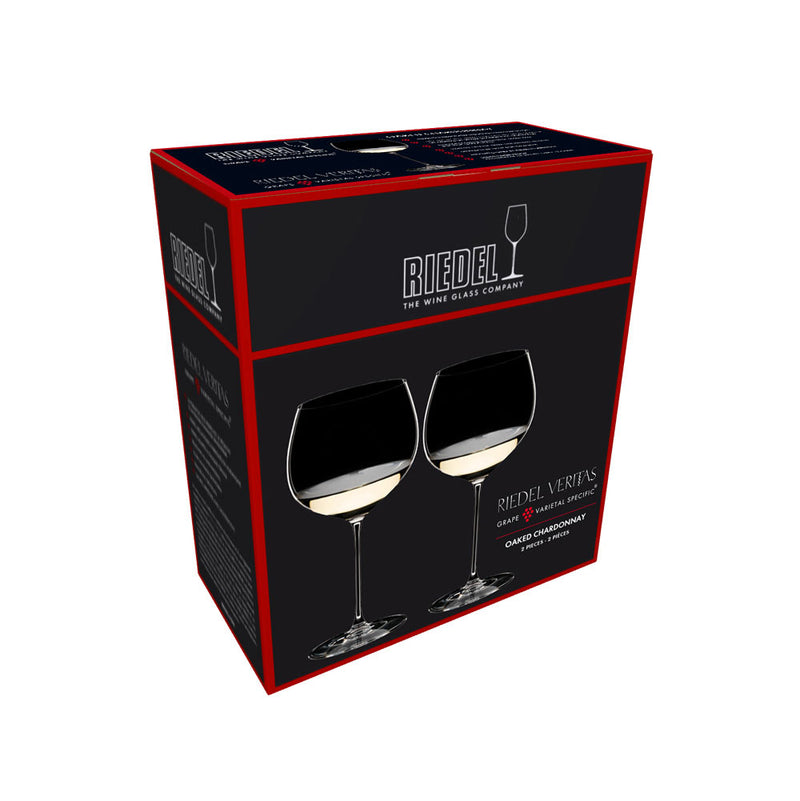 Riedel Oaked Chardonnay Glasses - Veritas Pair