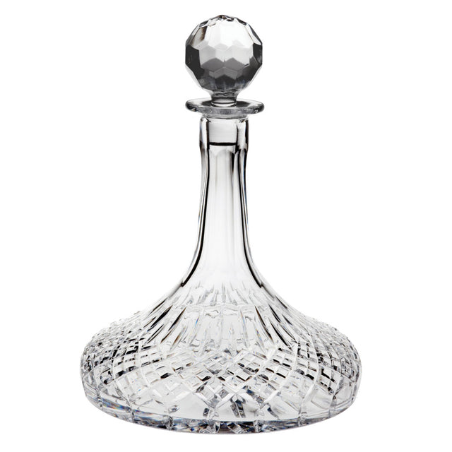 Royal Scot Crystal London Ships Decanter