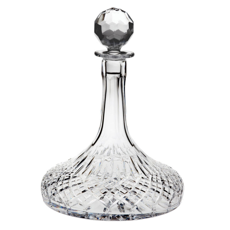 Royal Scot Crystal London Ships Decanter