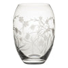 Royal Scot Crystal Meadow Flower Medium Barrel Vase