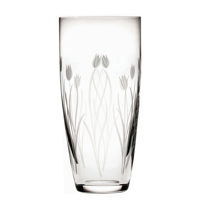 Royal Scot Crystal Wild Tulip Tall Vase, 250mm