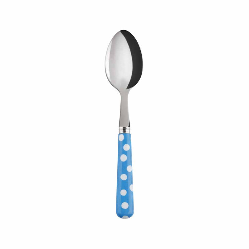 Sabre White Dots Light Blue 16cm Tea Spoon