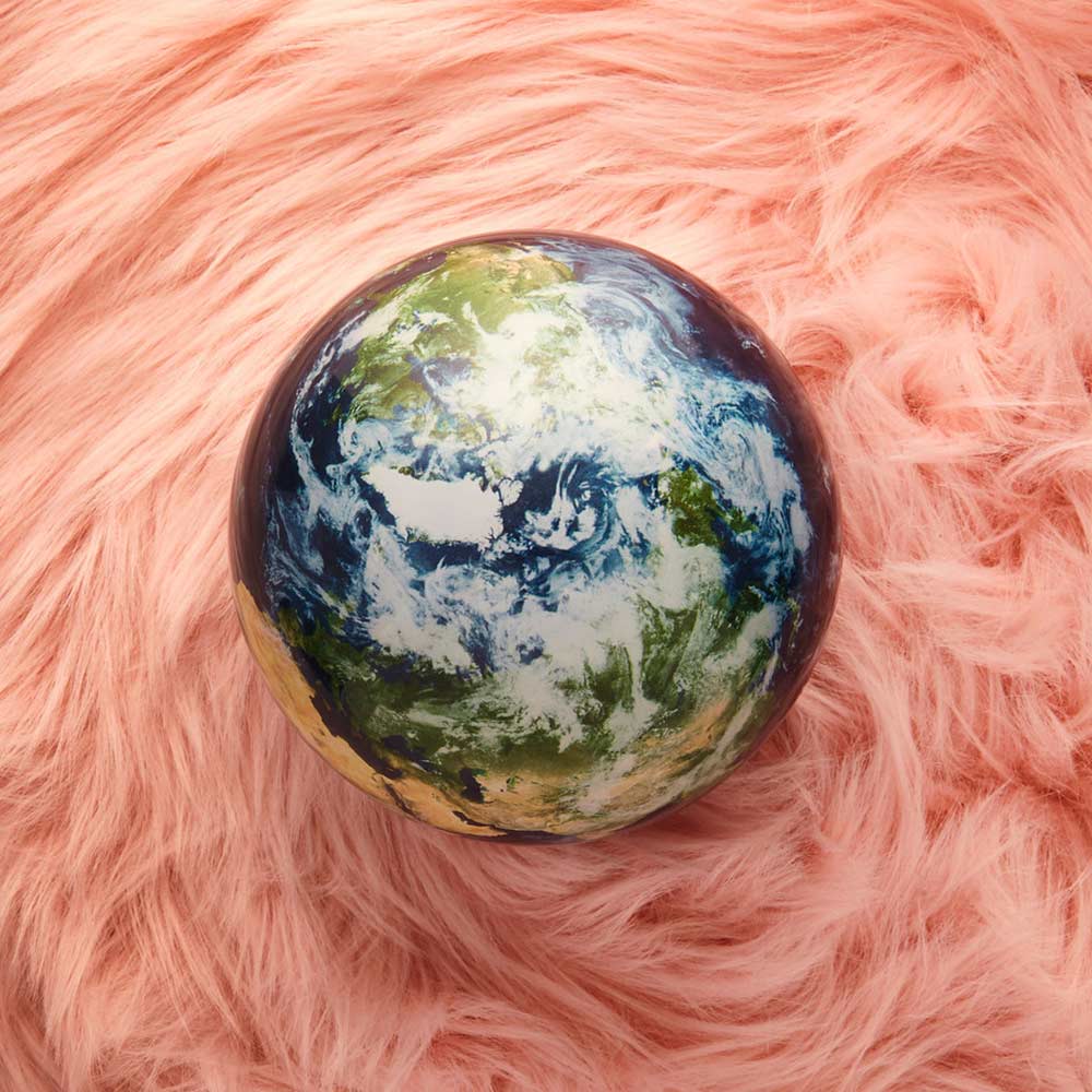 MOVA Earth Globe | MOVA Globe 6 Inch | Cloud Satellite View