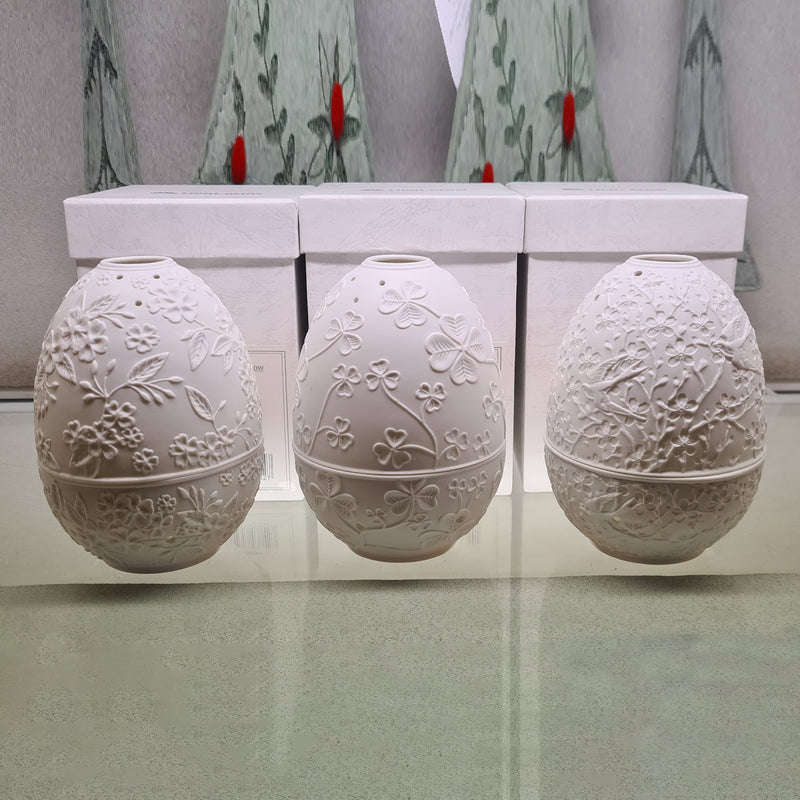 Glow by Welino Faberge Porcelain Large Tealights, Set of 3