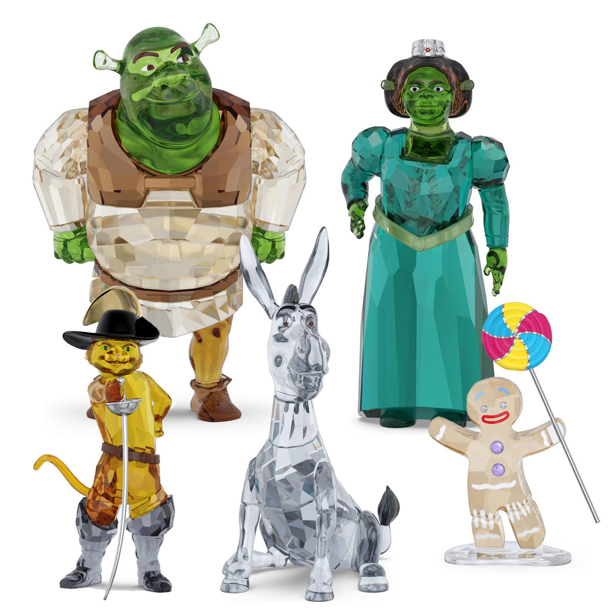 Swarovski Shrek Set – David Shuttle Ltd